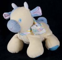 Eden Cow Floppy Pastel Lovey Baby Plush